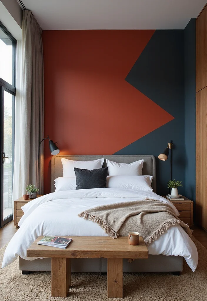 14 Bedroom Aesthetic Ideas for Stylish Trendy Personalized Looks 45 14 Bedroom Aesthetic Ideas for Stylish Trendy Personalized Looks - 5. Bold Accent Walls