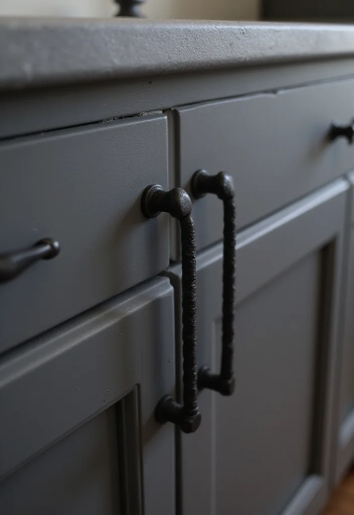 14 Black Kitchen Ideas for Bold Modern Sleek Style - 6. Black Hardware for a Chic Look