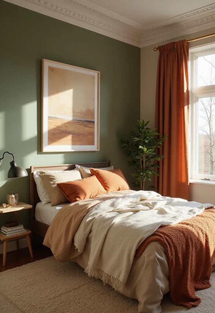 14 Brown Bedroom Ideas for Warm Cozy Natural Comfort 100 14 Brown Bedroom Ideas for Warm Cozy Natural Comfort - 10. Blended Color Schemes