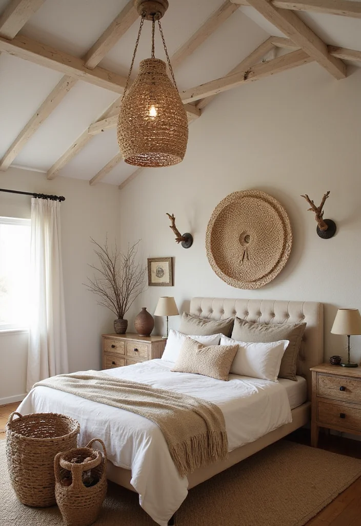 14 Brown Bedroom Ideas for Warm Cozy Natural Comfort 133 14 Brown Bedroom Ideas for Warm Cozy Natural Comfort - 13. Rustic Accents