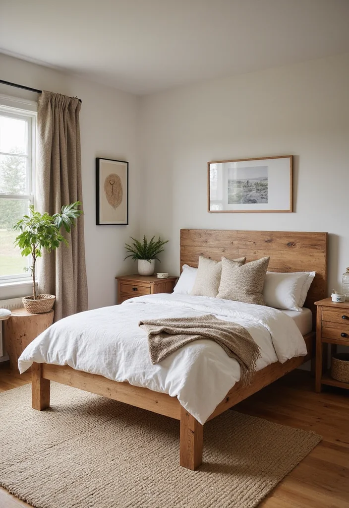 14 Brown Bedroom Ideas for Warm Cozy Natural Comfort 45 14 Brown Bedroom Ideas for Warm Cozy Natural Comfort - 5. Natural Wood Furniture