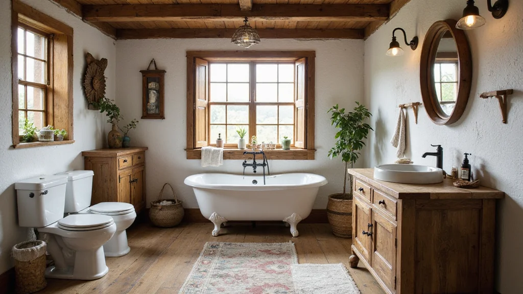 14 Country Bathroom Ideas for Classic Comfortable Everyday Style
