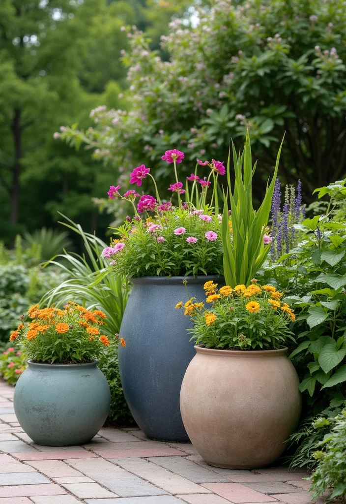 14 Fancy Backyard Ideas for Elegant Stylish Outdoor Living 100 14 Fancy Backyard Ideas for Elegant Stylish Outdoor Living - 10. Elegant Planter Features