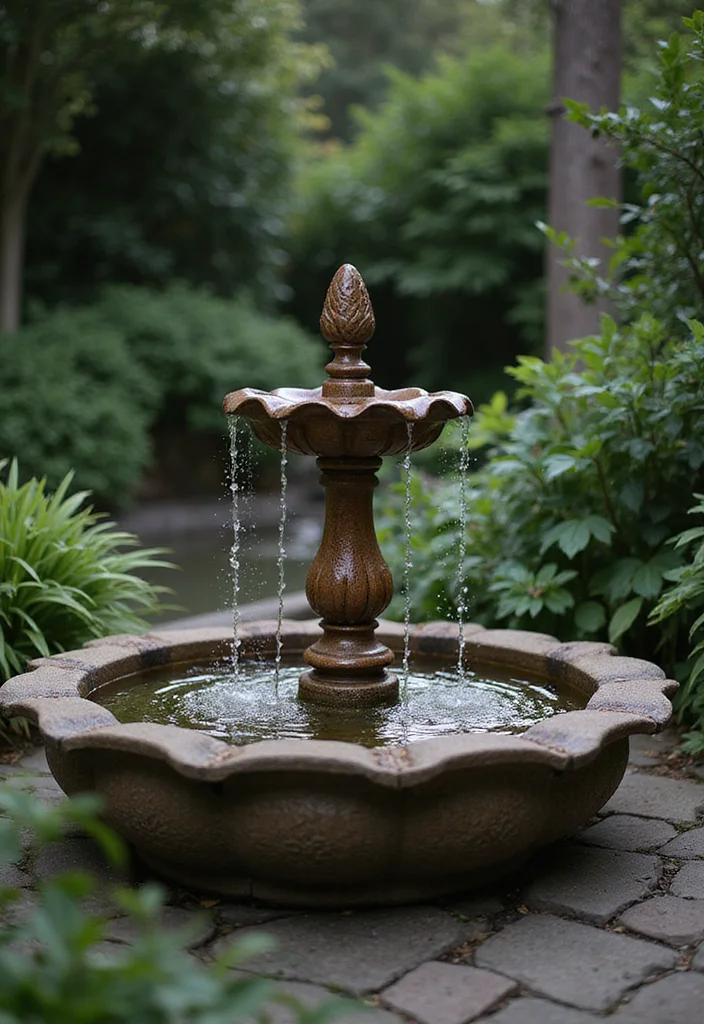 14 Fancy Backyard Ideas for Elegant Stylish Outdoor Living 111 14 Fancy Backyard Ideas for Elegant Stylish Outdoor Living - 11. Stylish Water Features