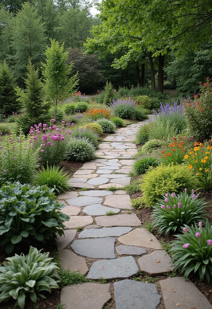 14 Fancy Backyard Ideas for Elegant Stylish Outdoor Living 34 14 Fancy Backyard Ideas for Elegant Stylish Outdoor Living - 4. Dreamy Garden Pathways