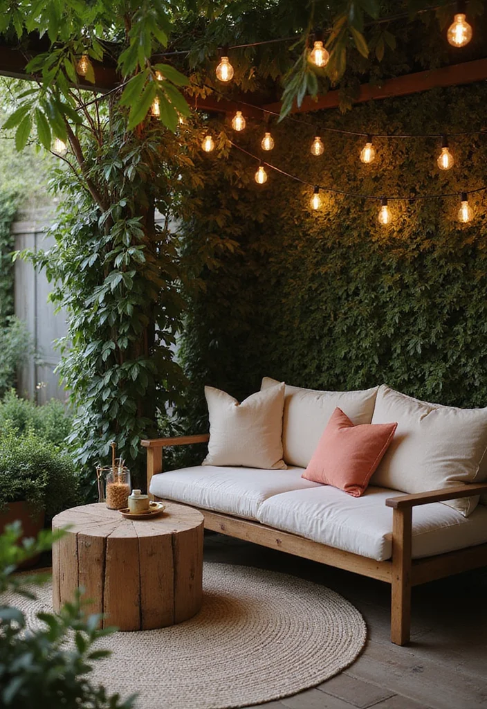 14 Farmhouse Backyard Ideas for Warm Rustic Charming Spaces 133 14 Farmhouse Backyard Ideas for Warm Rustic Charming Spaces - 13. Cozy Outdoor Nooks