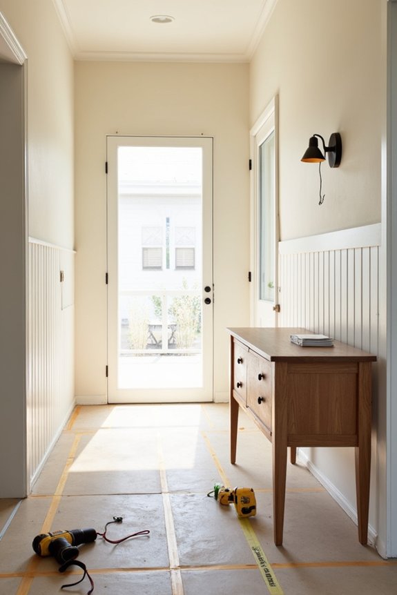 12x24 tile with gray grout