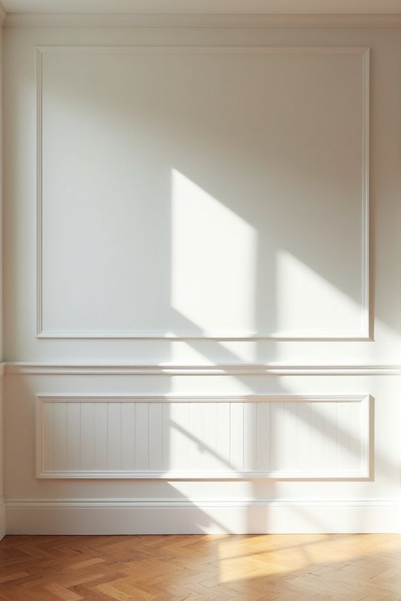 board and batten wall detailing