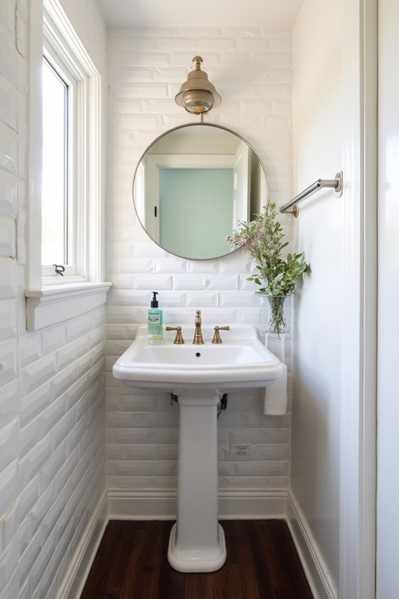 budget half bath design ideas