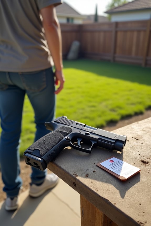 california firearm display restrictions