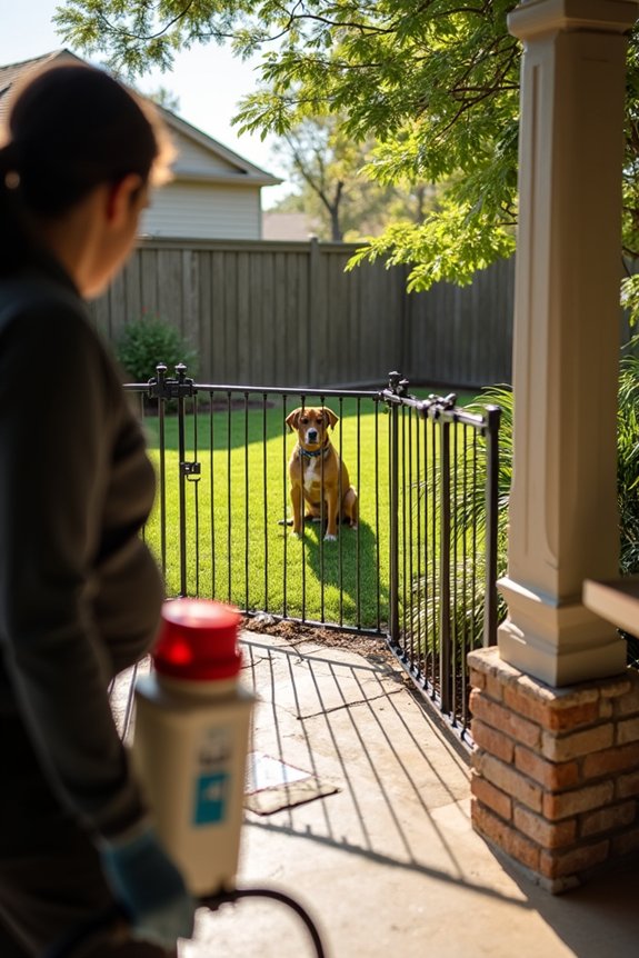 How to Use Cutter Backyard Bug Control Safely Around Dogs 4 confine dog spray window safe