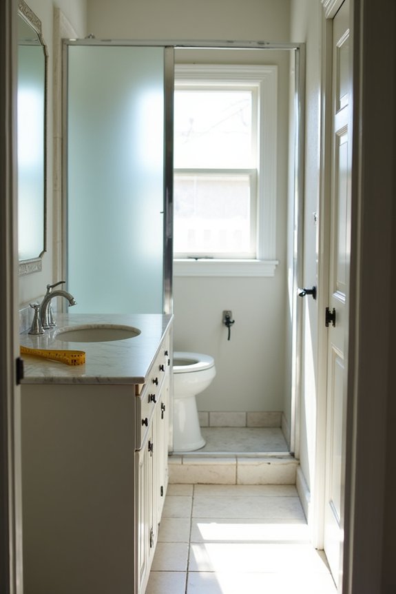 converting 3 4 bath to full bath