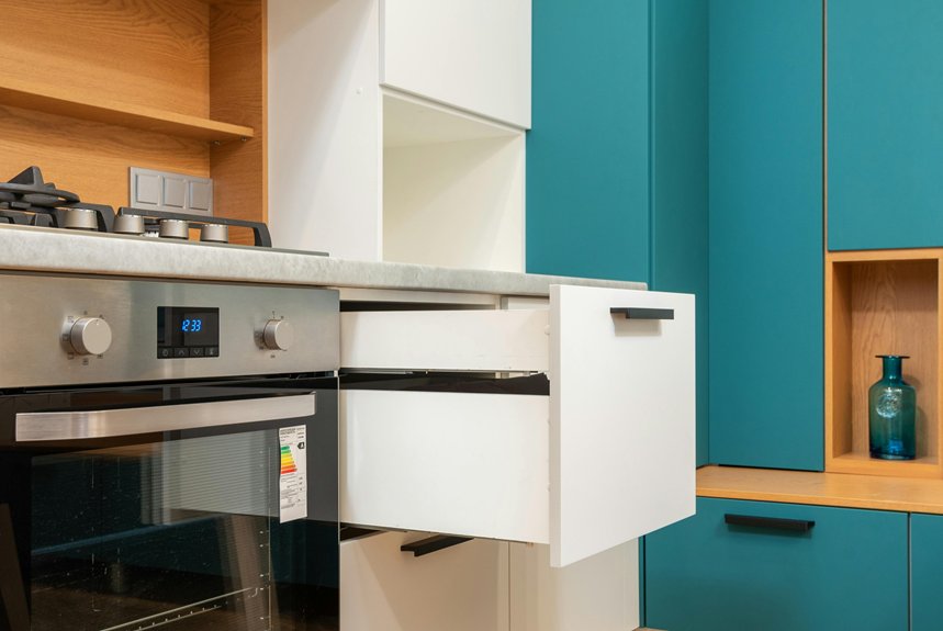 depths of kitchen cabinets measured accurately