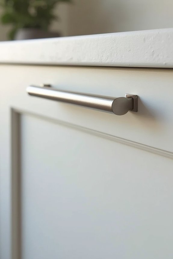 10 Tips for Putting Handles on Kitchen Cabinets 2 door hardware edge alignment guide