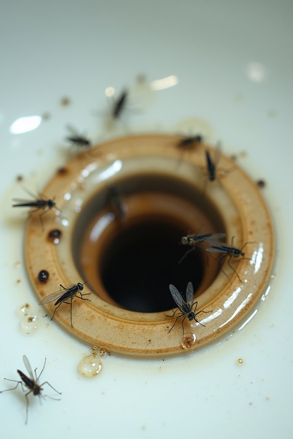 Why Are There Gnats in My Bathroom? 7 drain biofilm fuels gnat larvae