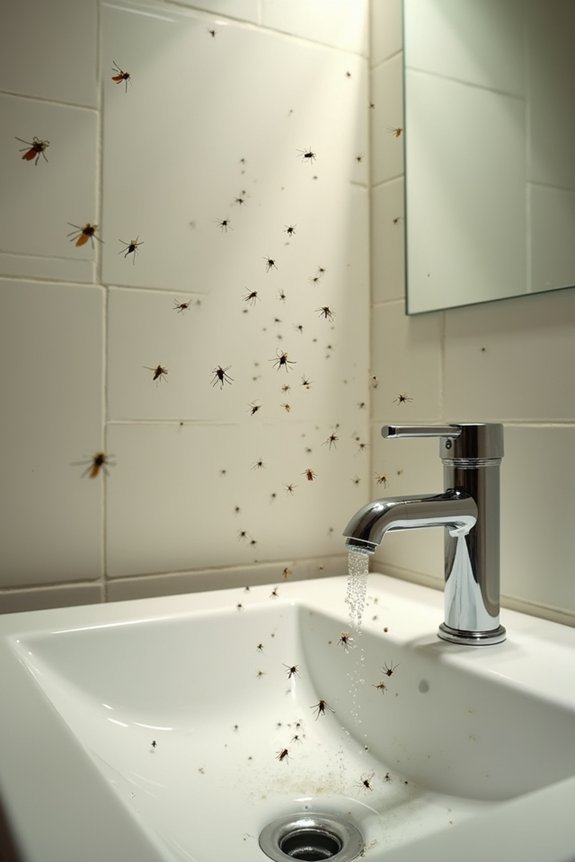 Why Are There Gnats in My Bathroom? 5 drain flies and fungus gnats thrive in humid bathrooms