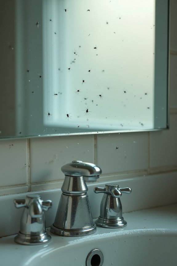Why Are There Gnats in My Bathroom? 14 fix leaks vent to exhaust