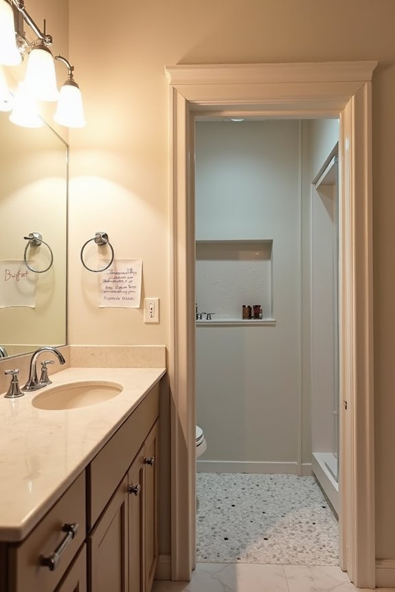 fixtures finish carpentry punch list