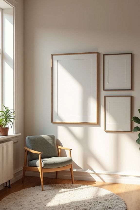 10 Smart Ideas for What to Put in That Empty Corner of Your Living Room 8 gallery wall in corner space