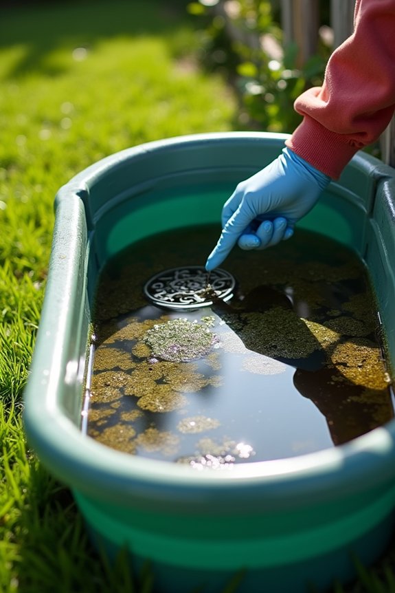 inspect and eliminate mosquito breeding sites