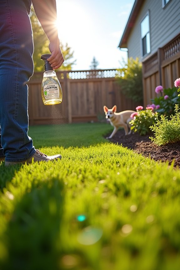 How to Use Cutter Backyard Bug Control Safely Around Dogs 12 lambda cyhalothrin vs pet safe oils