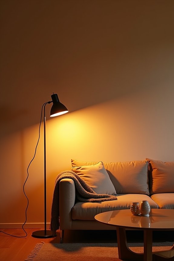 How to Choose the Right Light Bulb Wattage for Your Living Room 3 layered warm and neutral lighting
