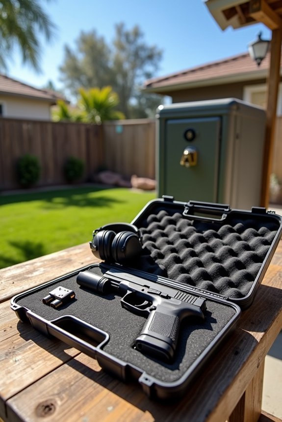 locked case locked cabinet climate control