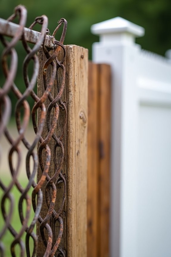 material costs by fencing type
