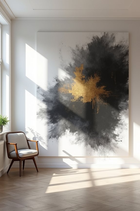one large wall art centerpiece