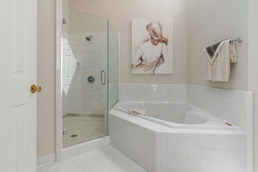 paint bathroom tile step by step
