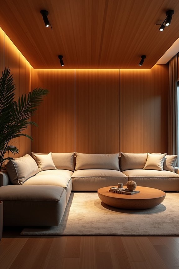 10 Tips for Where to Place Pot Lights in Your Living Room 3 position seats angle lights thoughtfully