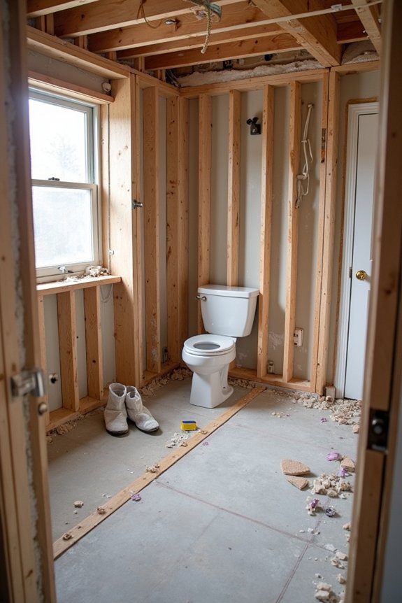 pre construction meeting demolition rough in