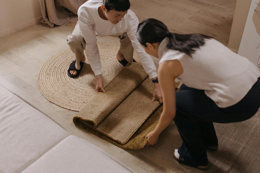 right rug size for living room