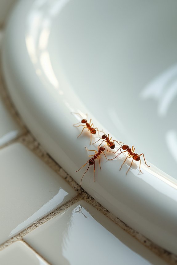 Why Are There Ants in My Bathroom? 1 tiny ants moisture triggered entry