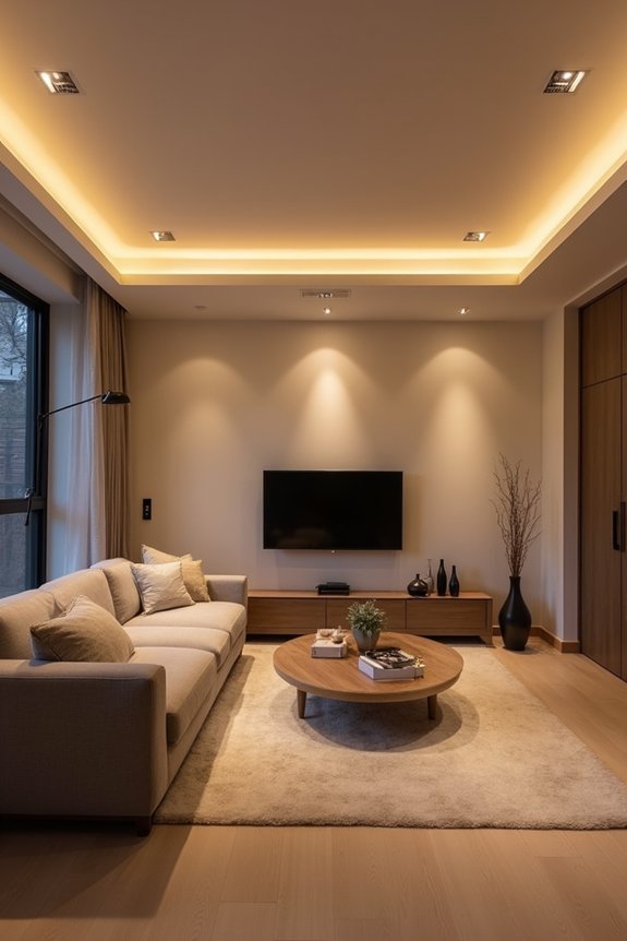 10 Tips for Where to Place Pot Lights in Your Living Room 7 trim bulbs glare durability