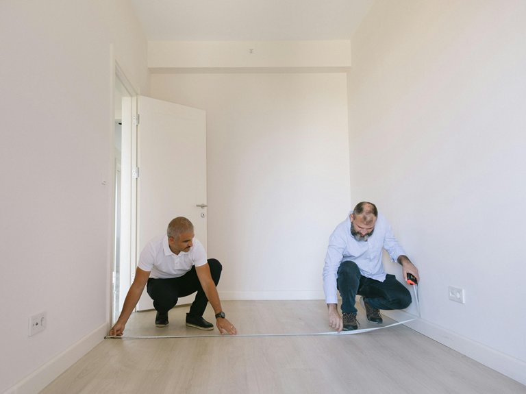 typical living room length in meters