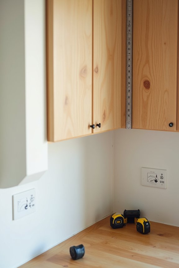 How Deep Are Kitchen Cabinets and How to Measure Them 7 wall cabinet height and depth guidelines