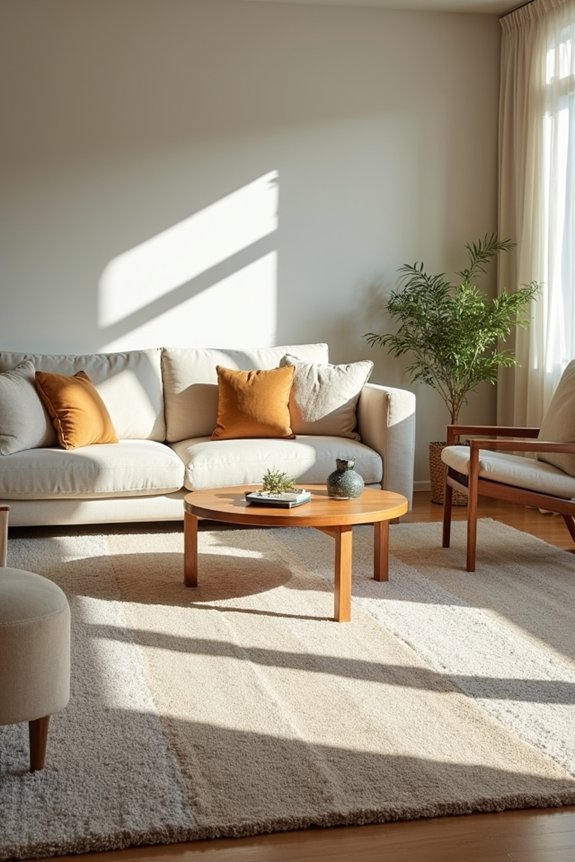 5 Tips for Choosing the Right Rug Size for Your Living Room 3 wall clearance guides rug sizing